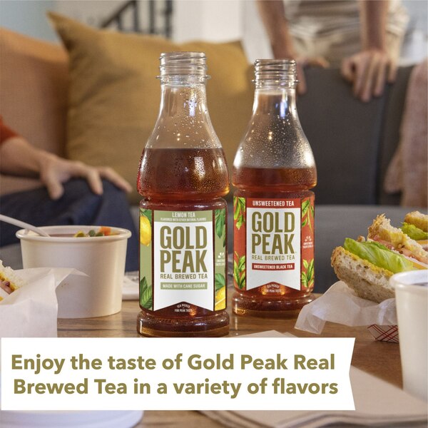 Gold Peak Lemon Sweetened Tea Bottle, 18.5 fl oz