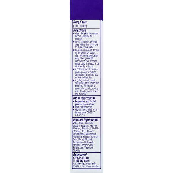 Clearasil Rapid Rescue Spot Acne Treatment Cream, 1 OZ