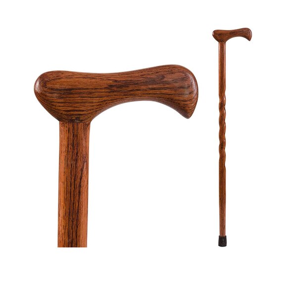 DMI Brazos 37 Twisted Oak Walking Cane