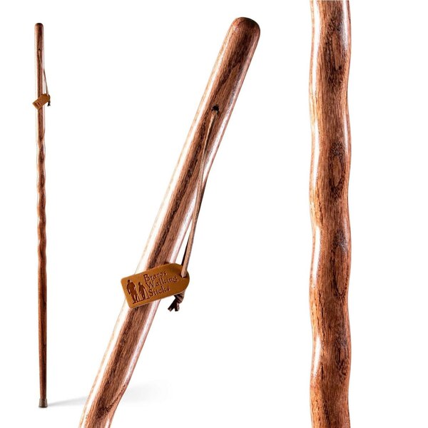 DMI Brazos 48" Twisted Oak Backpacker Walking Stick