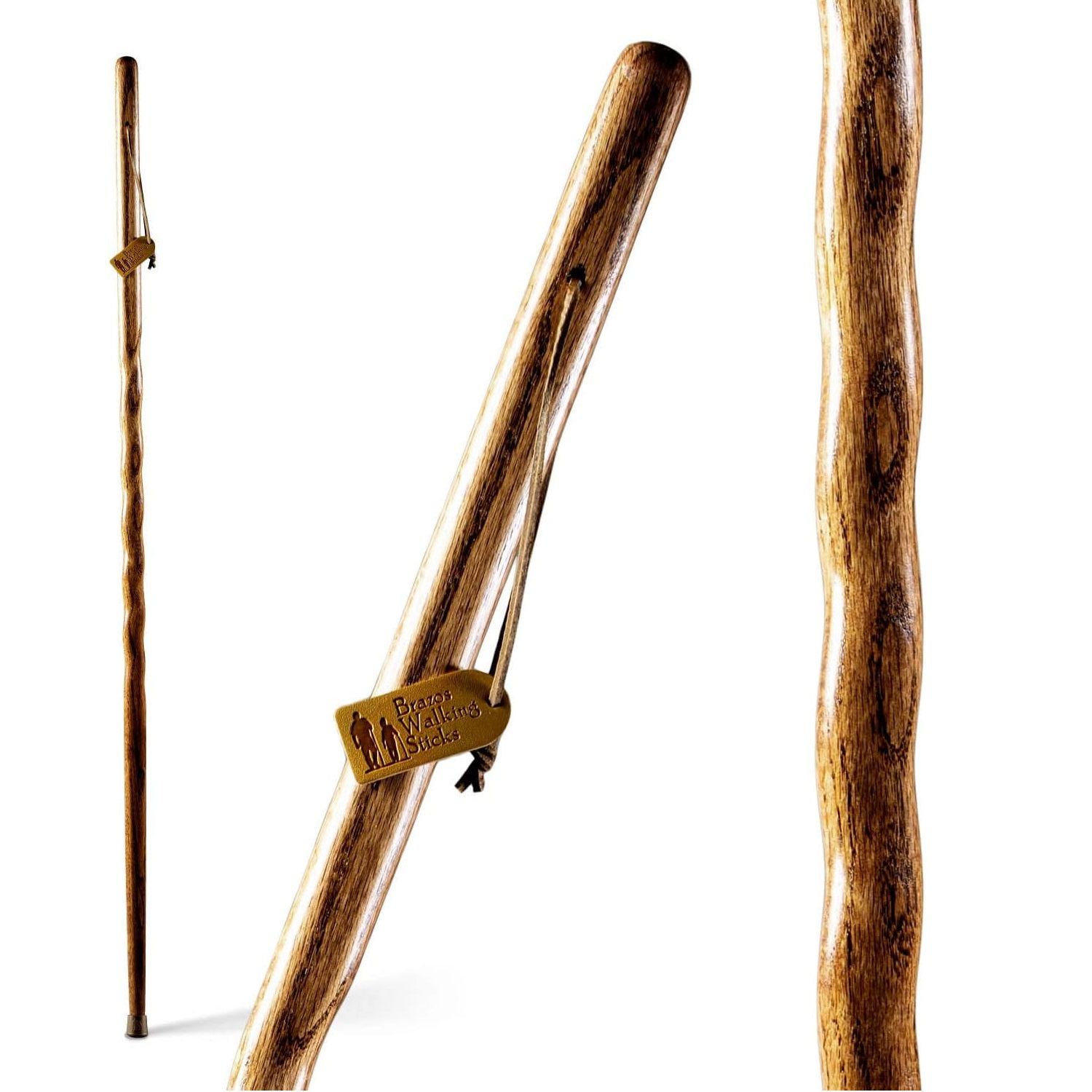 DMI Brazos 55" Twisted Oak Backpacker Walking Stick