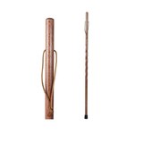 DMI Brazos 55" Twisted Oak Backpacker Walking Stick, thumbnail image