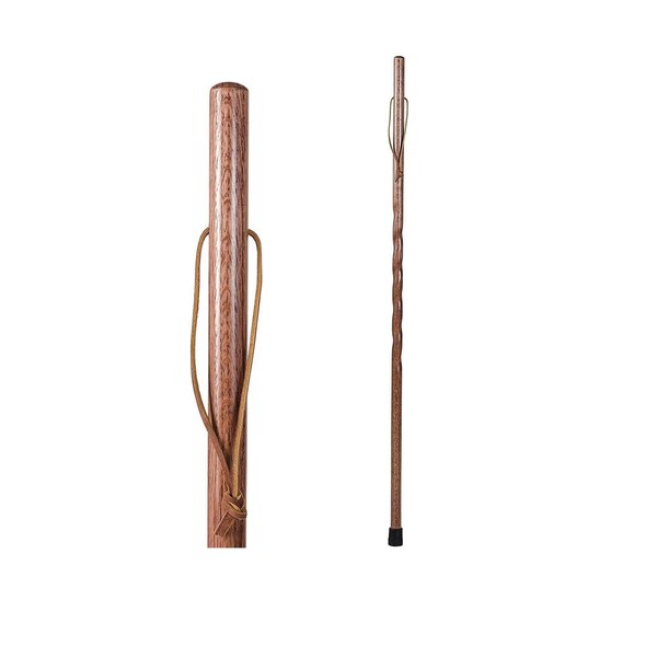 DMI Brazos 55" Twisted Oak Backpacker Walking Stick