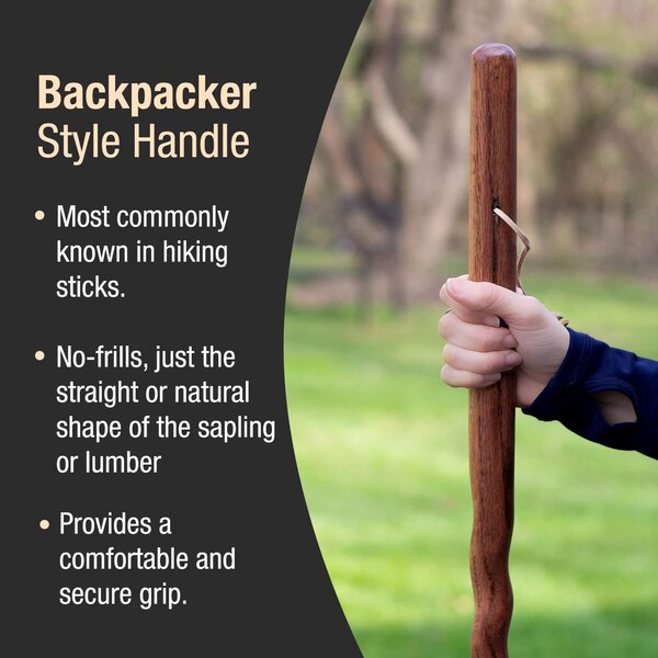 DMI Brazos 55" Twisted Oak Backpacker Walking Stick
