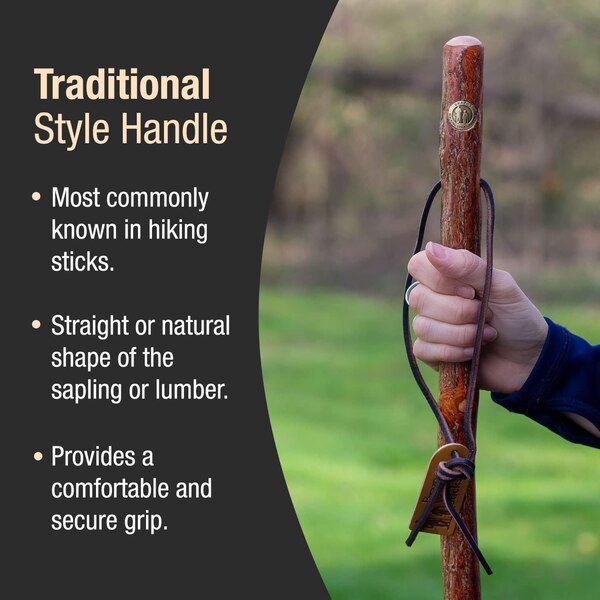 DMI Brazos 55" Free Form Sassafras Walking Stick