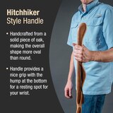 Brazos 55" Red Twisted Ash Hitchhiker Walking Stick, thumbnail image