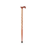 DMI Brazos Twisted Cedar Walking Cane, thumbnail image