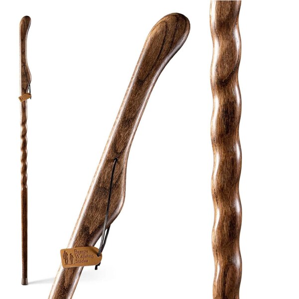 DMI Brazos 58" Twisted Ash Hitchhiker Walking Stick
