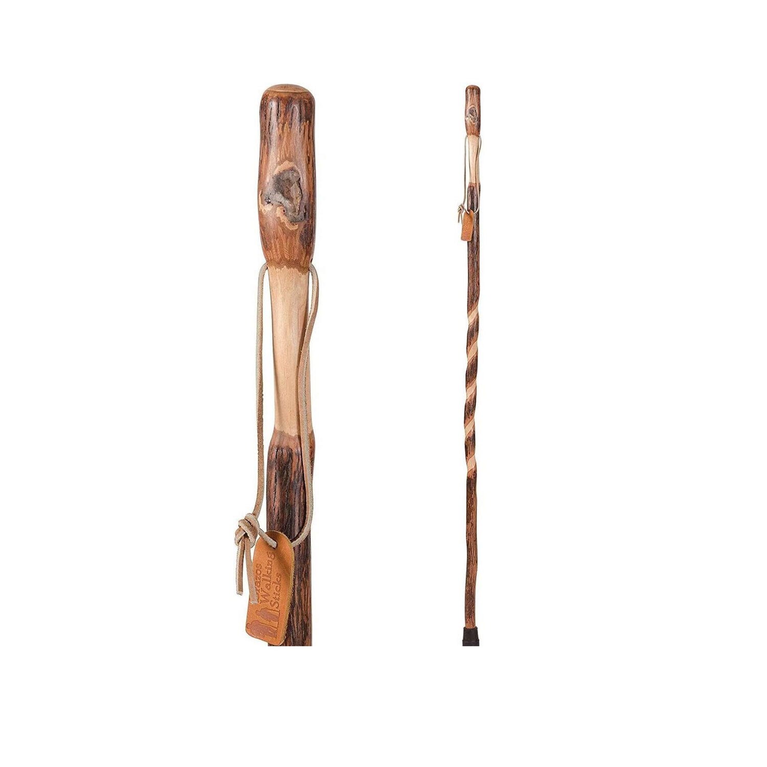 DMI Brazos 48" Free Form Red Iron Bamboo Walking Stick