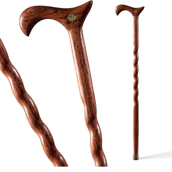 DMI Brazos 34 Twisted Derby Handle Cane