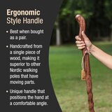 DMI Brazos 55" Twisted Fitness Walking Stick, thumbnail image