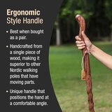 DMI Brazos 58" Twisted Fitness Walking Stick, thumbnail image