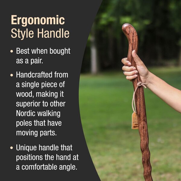 DMI Brazos 58" Twisted Fitness Walking Stick
