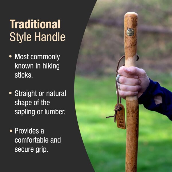 DMI Brazos 55" Twisted American Hardwood Walking Stick