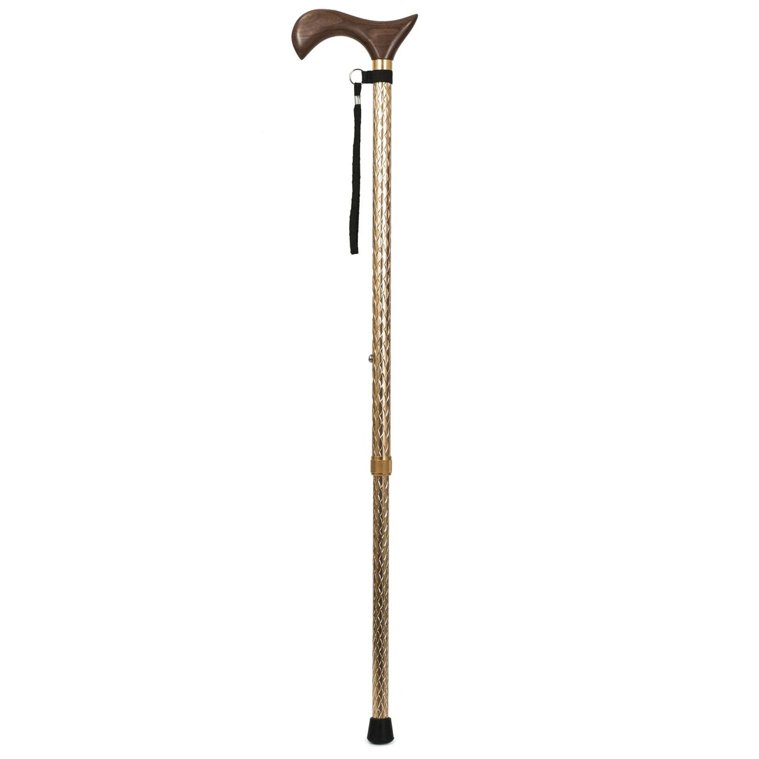 DMI Brazos Black Engraved Brazos Cane