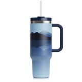 RTIC Road Trip Tumbler, Blue, 40 oz, thumbnail image