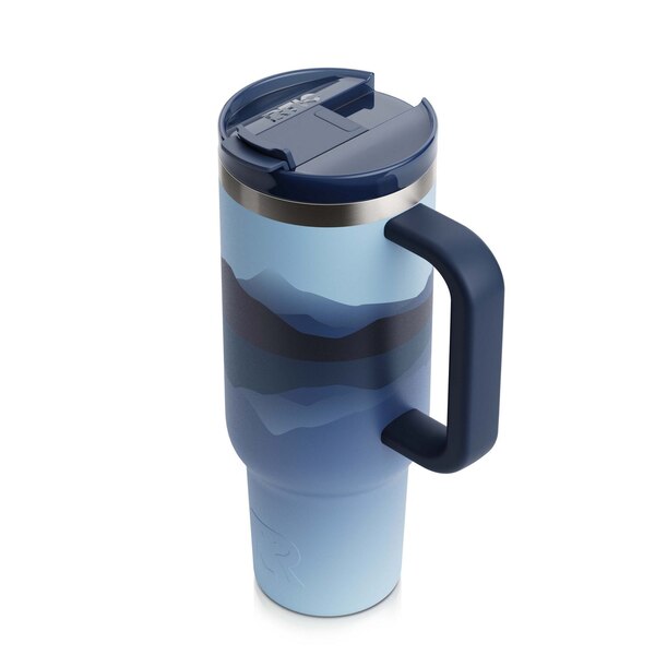 RTIC Road Trip Tumbler, Blue, 40 oz