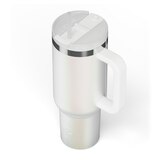 RTIC Road Trip Tumbler, White Glitter, 40 oz, thumbnail image
