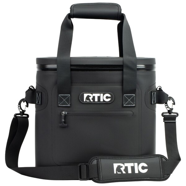 RTIC 20-Can Ultra-Tough Soft Cooler, Black