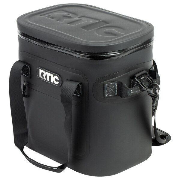 RTIC 20-Can Ultra-Tough Soft Cooler, Black