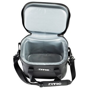 RTIC 20-Can Ultra-Tough Soft Cooler, Black