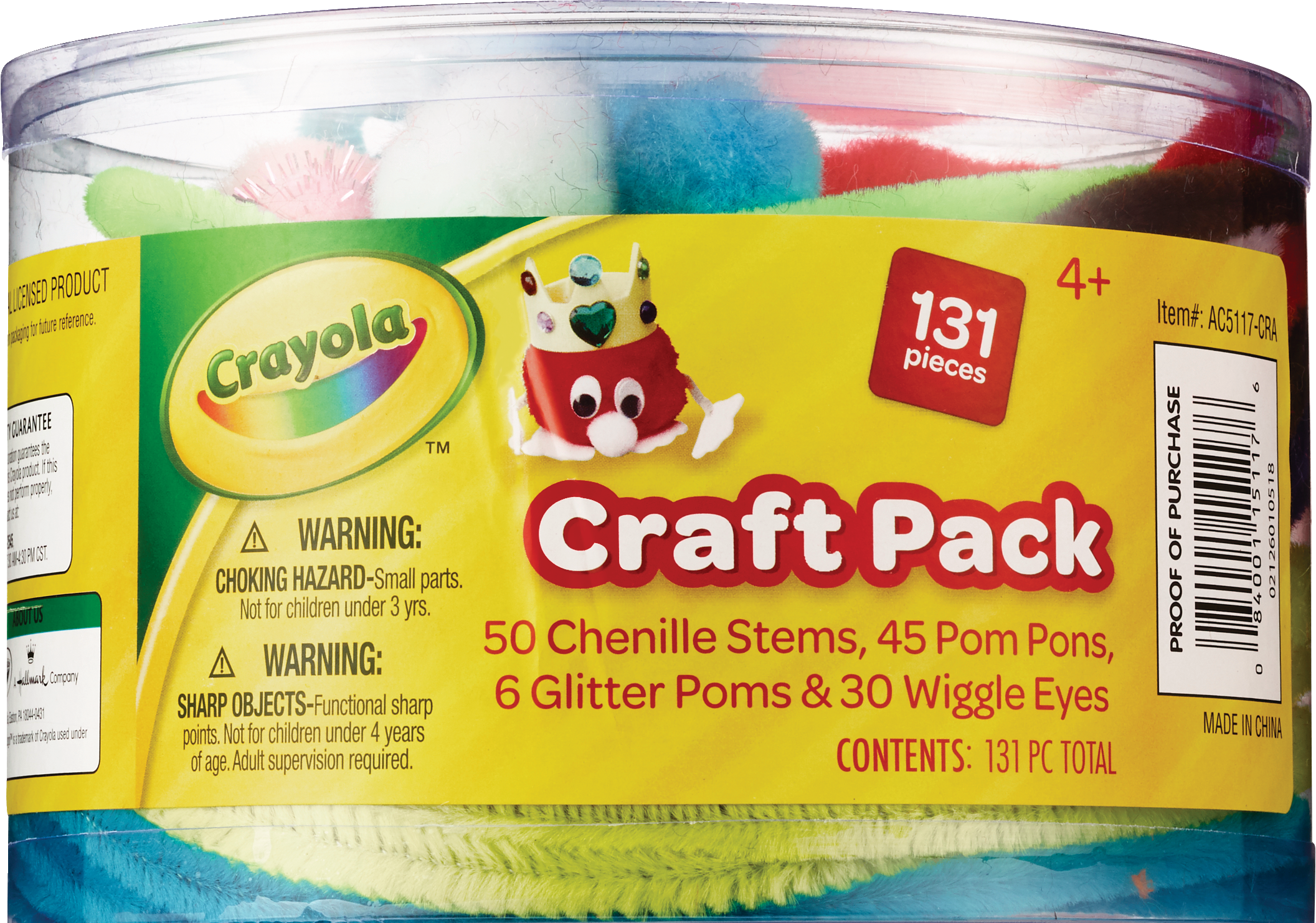 Crayola Craft Pack, 131 CT
