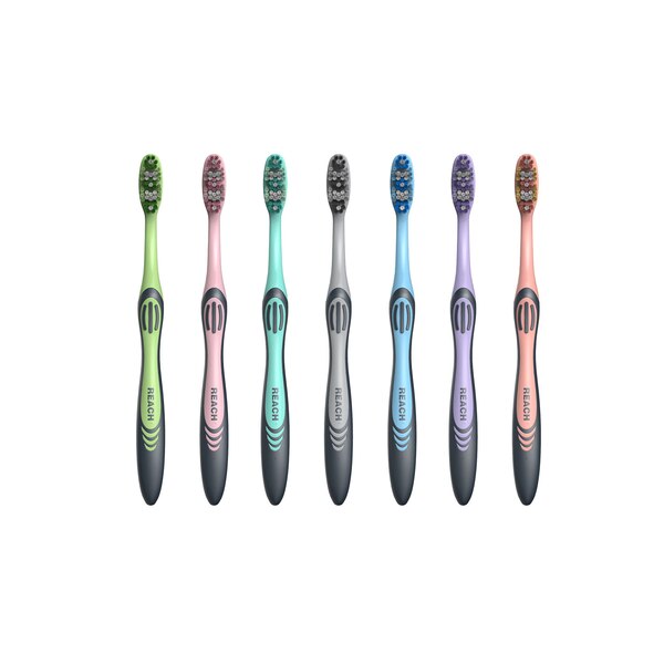 REACH Essentials Soft Toothbrush, 2 CT