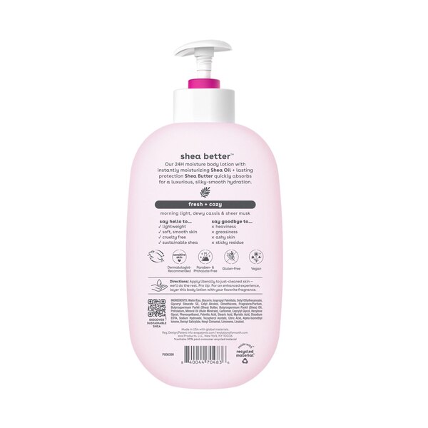 eos Body Lotion, Fresh & Cozy, 16 OZ