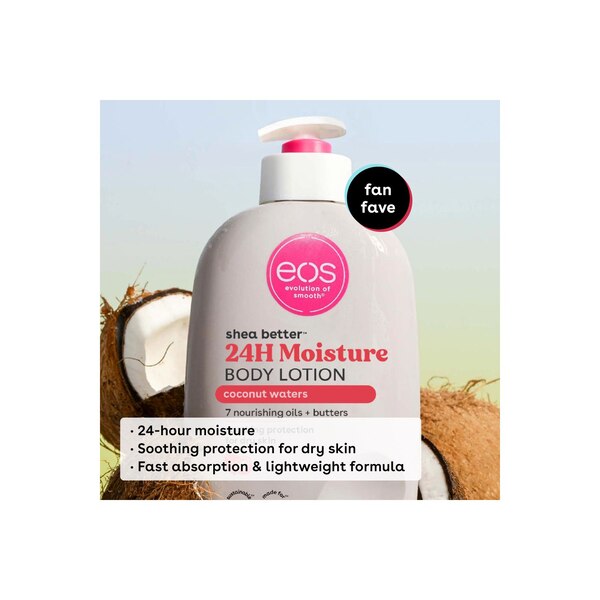eos Body Lotion, Coconut Waters, 16 OZ