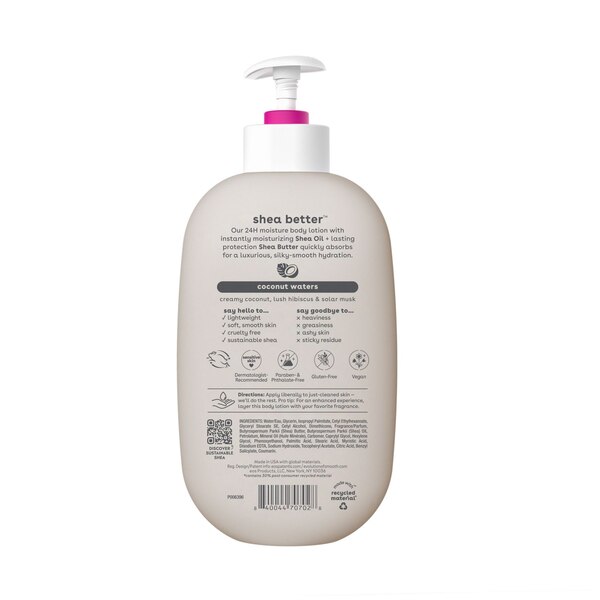 eos Body Lotion, Coconut Waters, 16 OZ