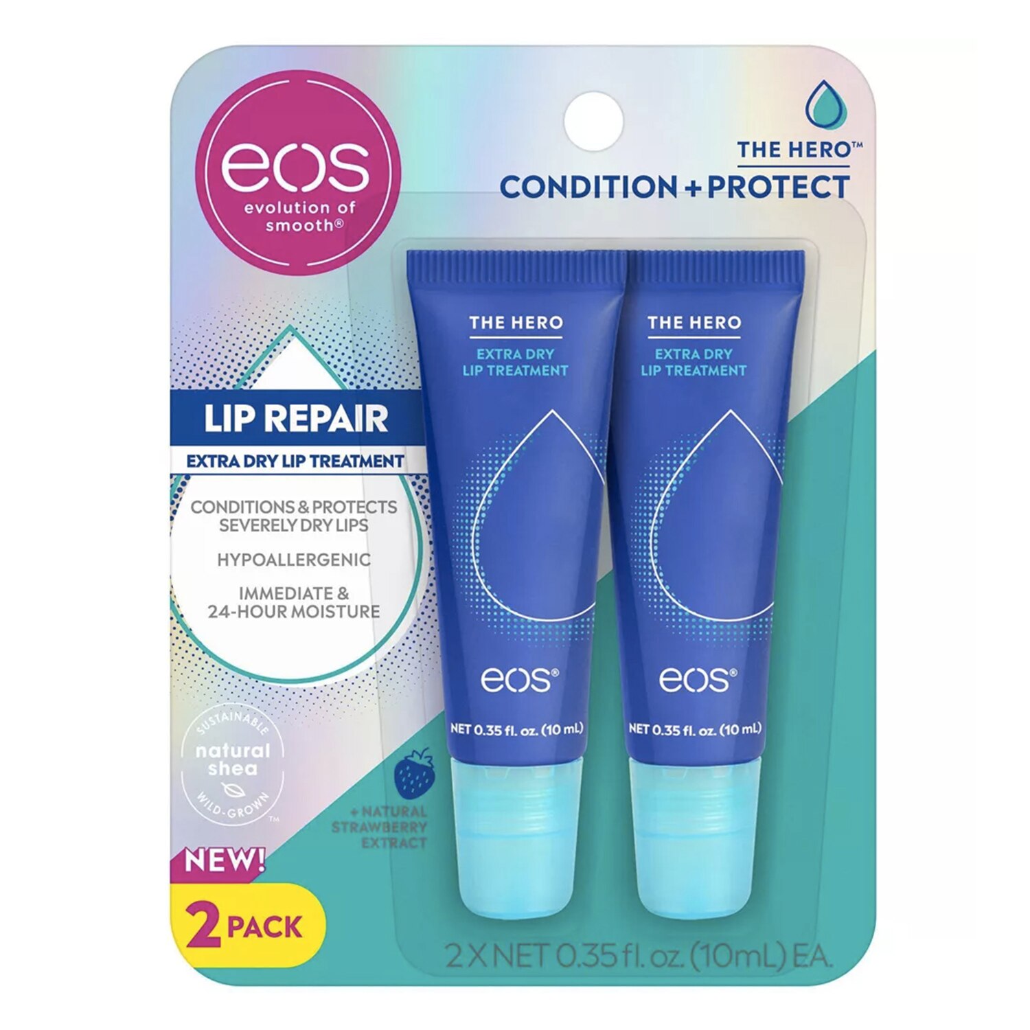 Herpecin L Lip Balm Stick, SPF 30 and Lysine, Twin Pack, 0.2 OZ