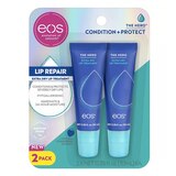 eos The Hero Extra Dry Lip Treatment, Natural Strawberry Extract, 24H Moisture Lip Repair, 0.35 fl oz, 2-Pack, thumbnail image 1 of 5