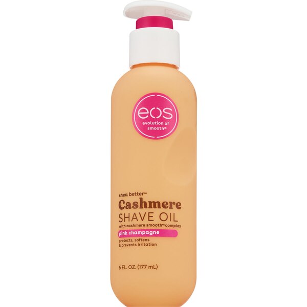 eos Cashmere Shave Oil, Pink Champagne, 6 OZ