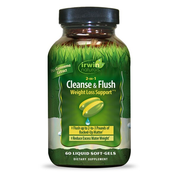 Irwin Naturals 2-in-1 Cleanse & Flush Weight Loss Support