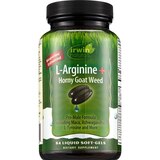 Irwin Naturals L-Arginine + Horny Goat Weed, 84 CT, thumbnail image 1 of 3
