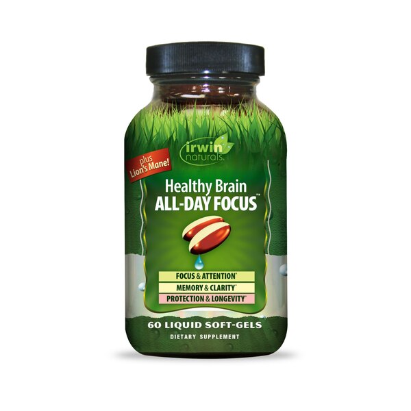 Irwin Naturals Healthy Brain All-Day Focus, 60 CT