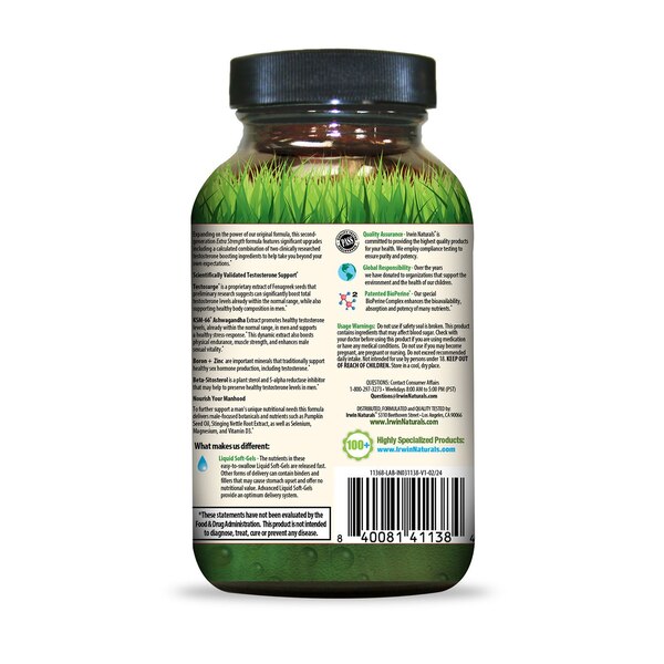 Irwin Natruals Next-Level Extra Strength Softgels, 60 CT