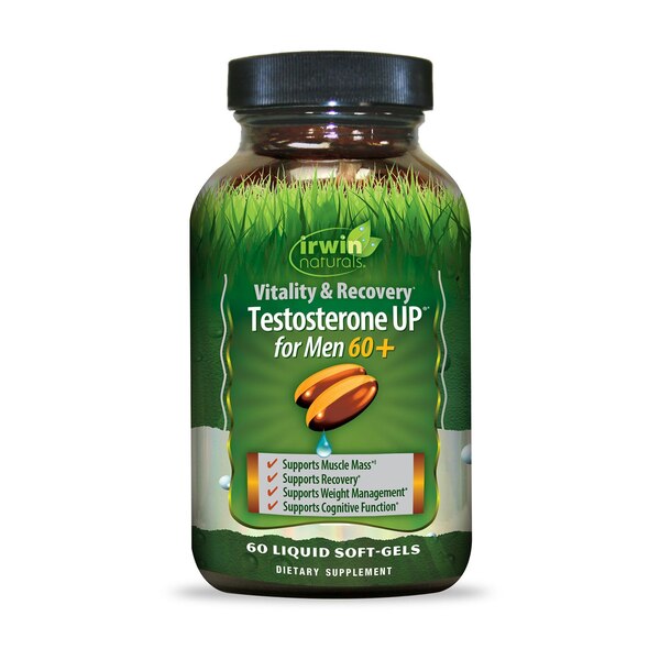 Irwin Naturals Testosterone Up plus BioPerine Softgels, 60 CT