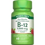Nature's Truth Fast Dissolve Methylcobalamin Vitamin B-12, 5,000 MCG, thumbnail image