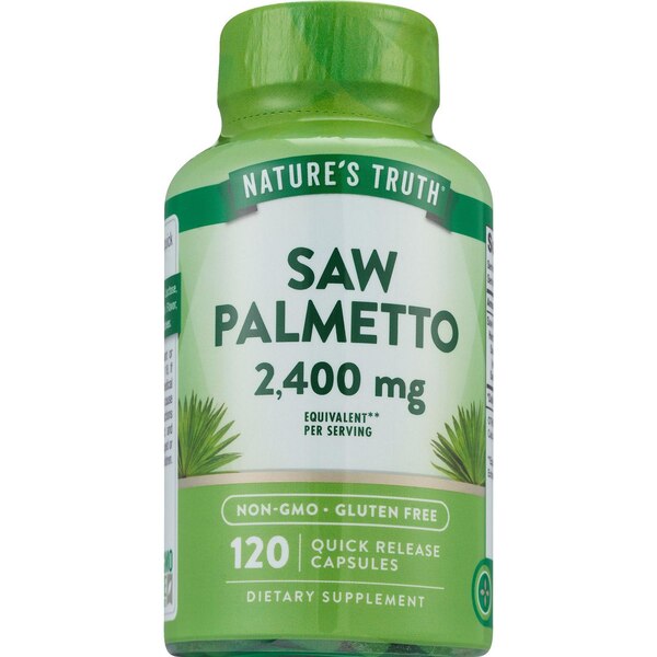 Nature's Truth Saw Palmetto Capsules, 120 CT