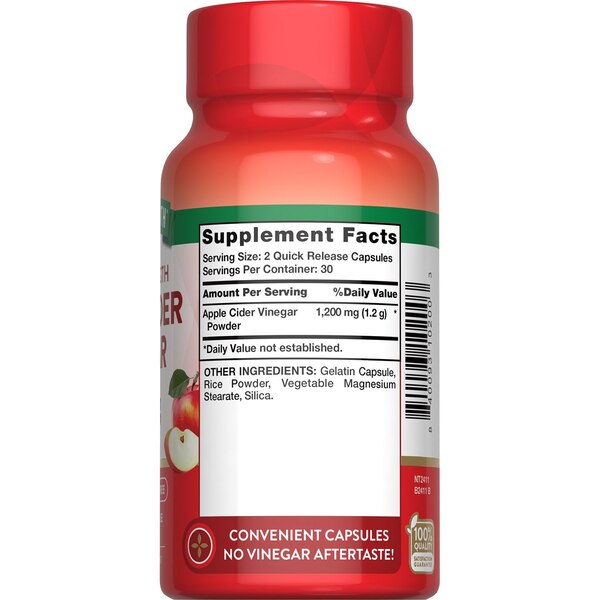Nature's Truth Apple Cider Vinegar 1200 mg