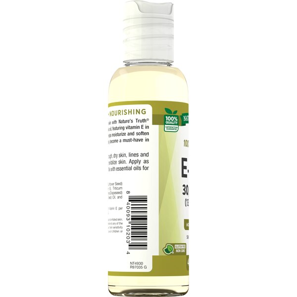 Nature's Truth E-Oil 30,000 IU Moisturizing Skin Care Oil, 4 FL OZ