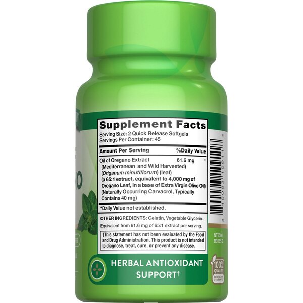 Nature's Truth Oil of Oregano 3000 mg