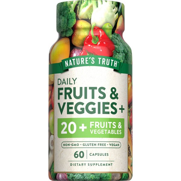 Nature's Truth Super Fruits & Veggies Capsules, 60 CT