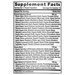 Nature's Truth Super Fruits & Veggies Capsules, 60 CT