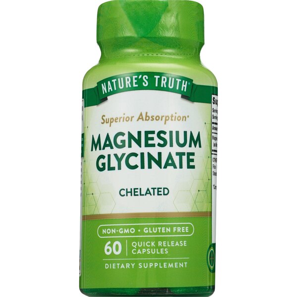 Nature's Truth Magnesium Glycinate Capsules, 60 CT