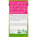 Nature's Truth Women's Probiotic + Cranberry Veggie Capsules, 50 CT, thumbnail image
