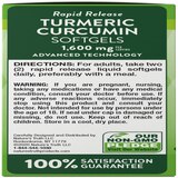 Nature's Truth Turmeric Curcumin Softgels, 1600 mg, 60 CT, thumbnail image
