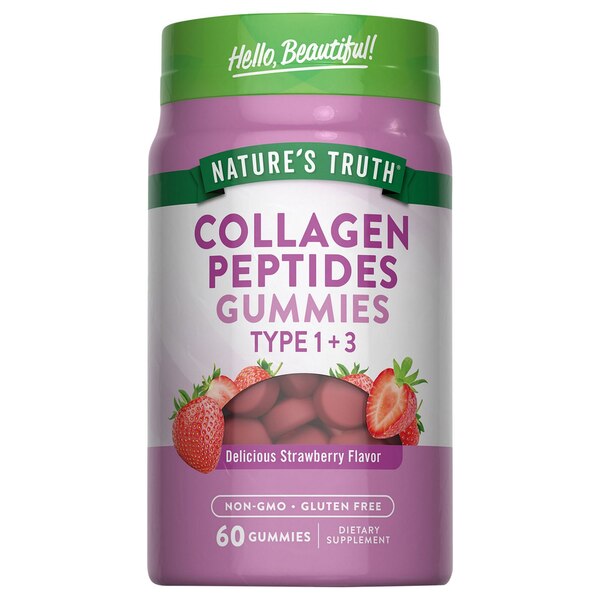 Nature's Truth Beauty Collagen Types 1 + 3 Gummies, 60 CT