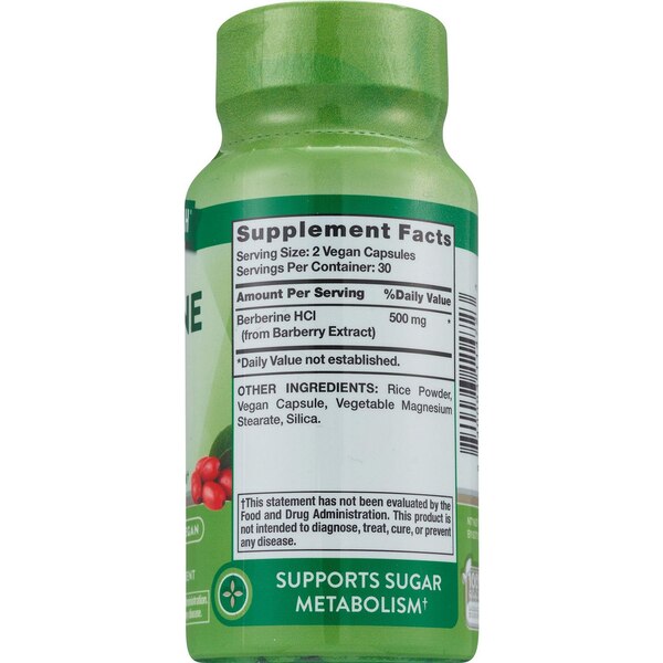 Nature’s Truth Advanced Berberine HCI, 500 MG, 60 CT